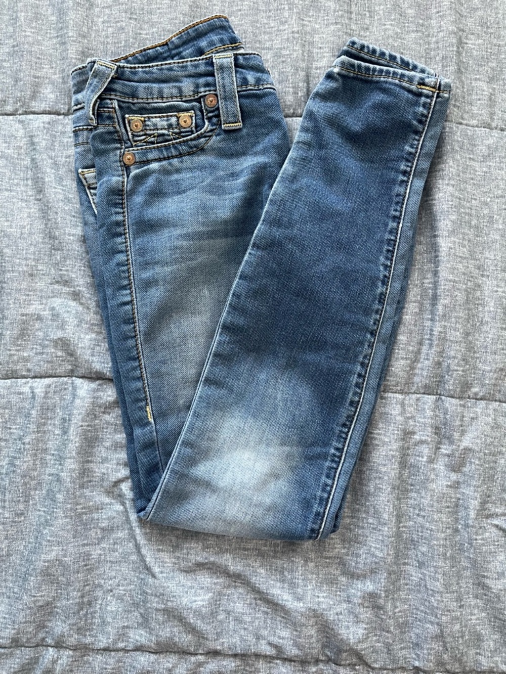 True Religion Women's Blue Legging Jeans-Size 23 - Picture 2 of 13